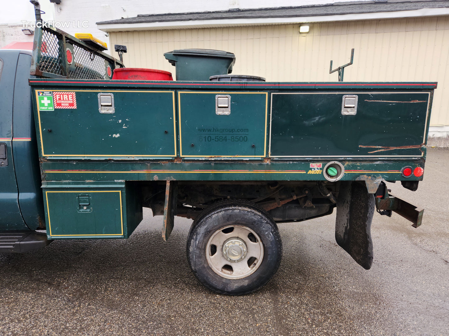 2008 Ford F350 Cab & Chassis SRW Utility Flatbed