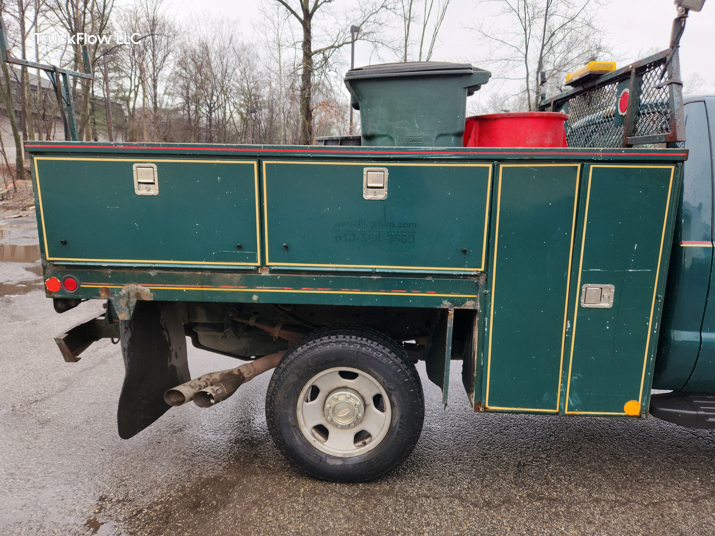 2008 Ford F350 Cab & Chassis SRW Utility Flatbed