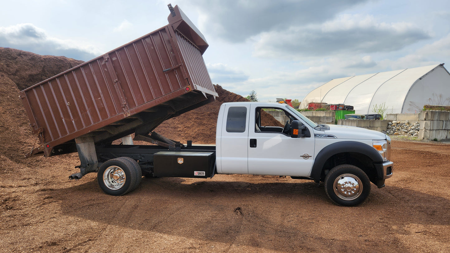 2015 Ford F450 Brown Dump