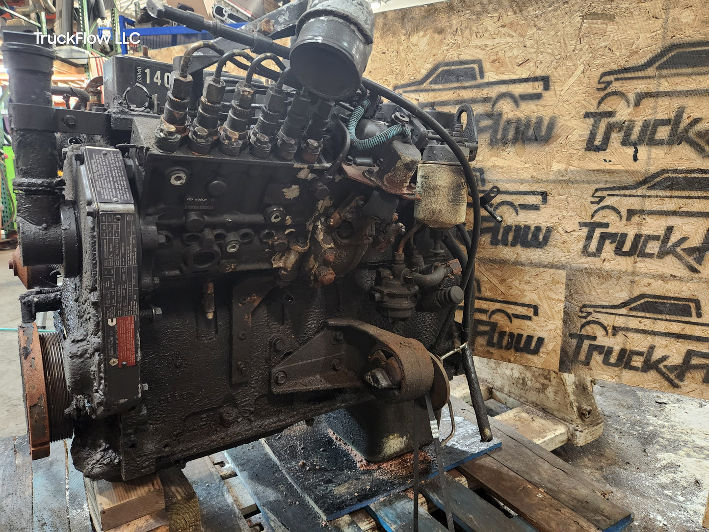 1995 Dodge Ram Cummins 5.9L 6BT 12 Valve Turbo Diesel Engine with P7100 Pump 196k