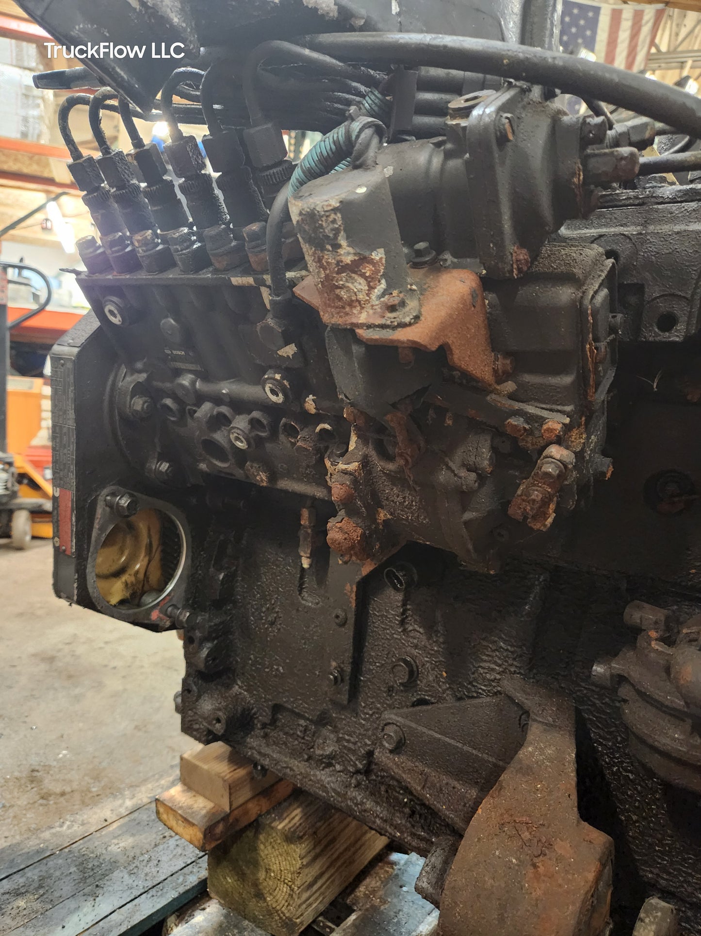 1995 Dodge Ram Cummins 5.9L 6BT 12 Valve Turbo Diesel Engine with P7100 Pump 196k