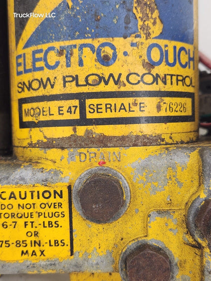 Meyer E-47  Snow Plow Pump