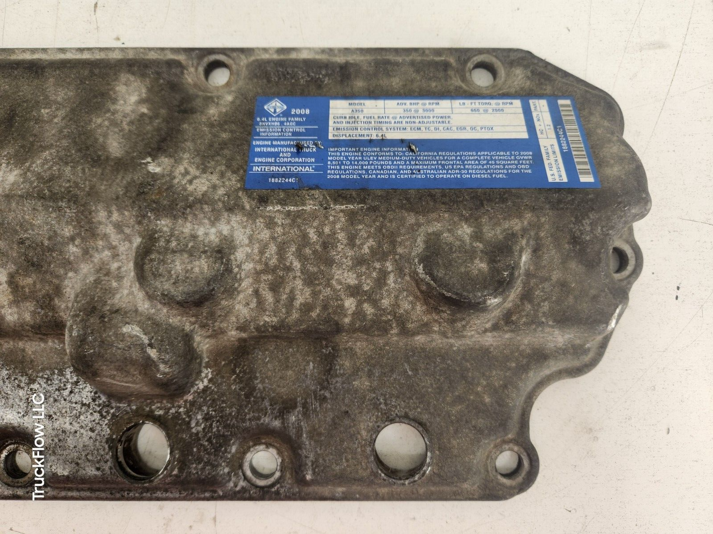 2008-2010 Ford Super Duty Powerstroke Diesel 6.4L Left Driver Valve Cover LH