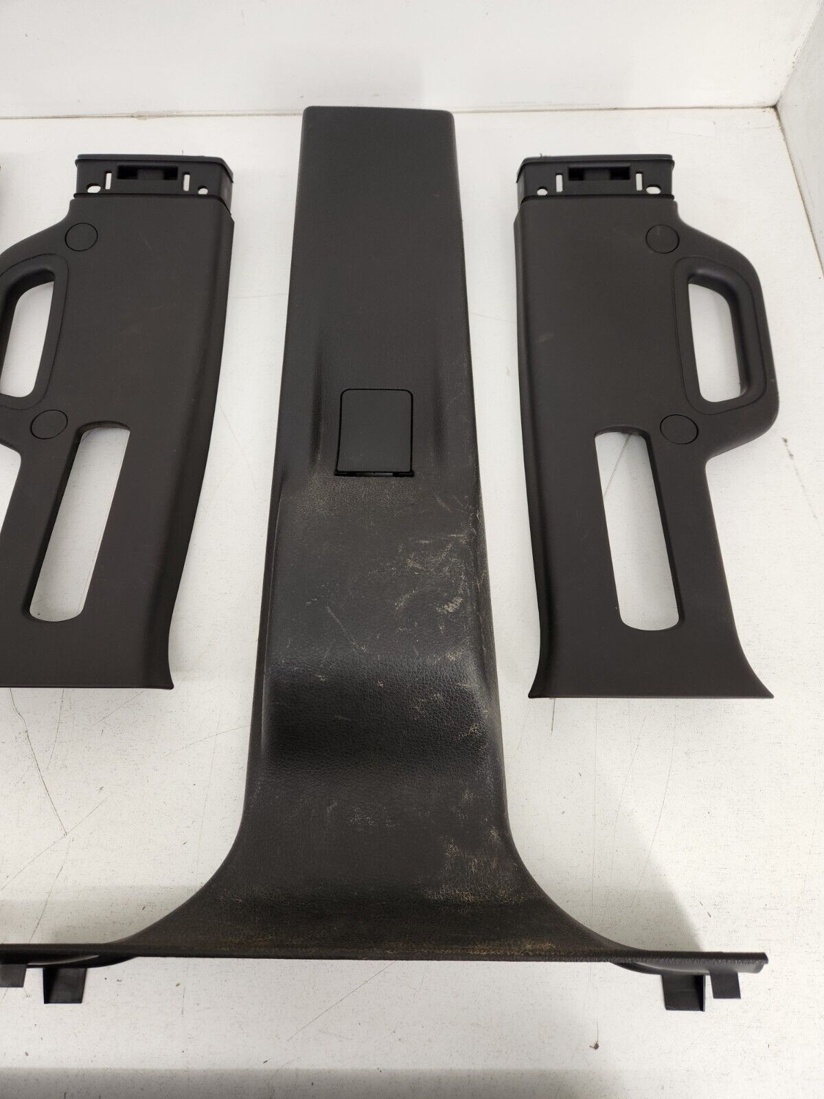 2011-16 F250 Crew Cab Black Interior A / B / C Pillar Trim Set CHARCOAL OEM