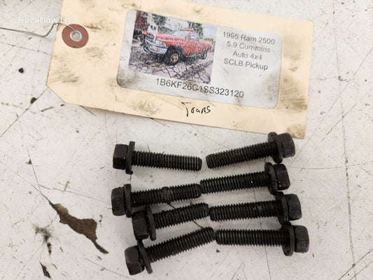 1994-1997 Dodge Ram 5.9 12v Cummins 47RH Transmission Mounting Bolts Used OEM