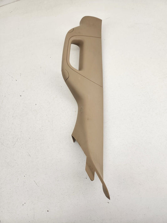 2011-2016 Ford F250 F350 LH Left Driver A-Pillar Trim Grab Handle TAN OEM