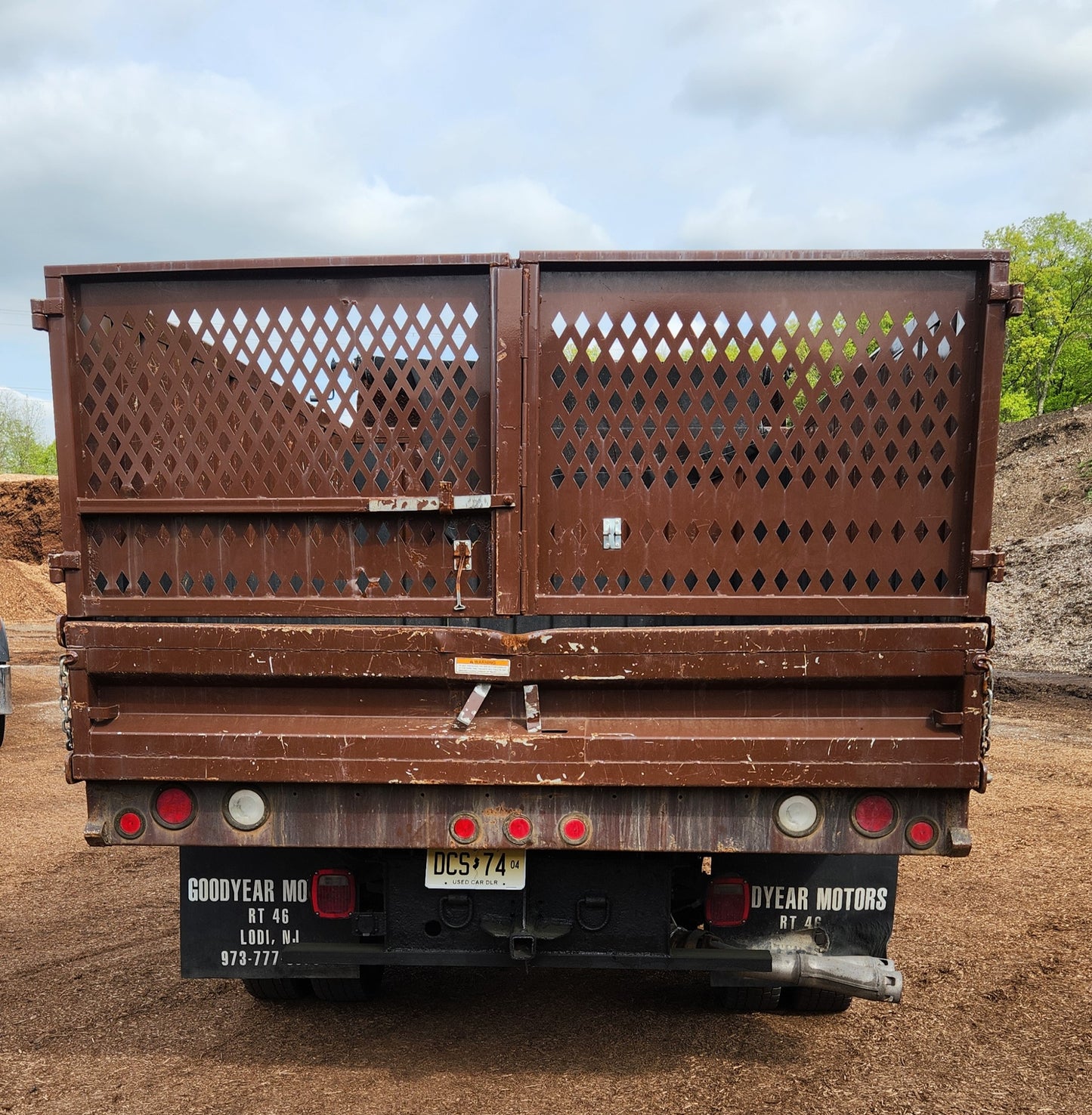 2015 Ford F450 Brown Dump